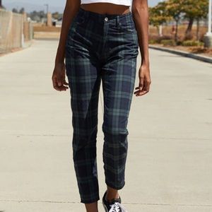 John Galt Jane Plaid pants